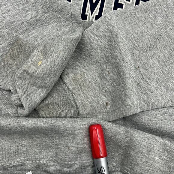 VINTAGE RUSSELL ATHLETIC UNIVERSITY SWEATSHIRT MENS SIZE SMALL GRAY - Picture 9 of 9